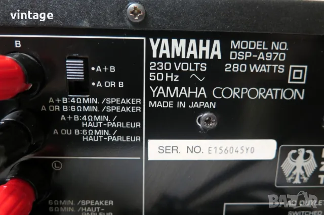 Yamaha DSP-A970, снимка 8 - Ресийвъри, усилватели, смесителни пултове - 49412964