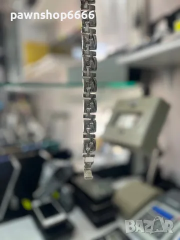 Сребърна гривна 925, снимка 2 - Гривни - 49431566