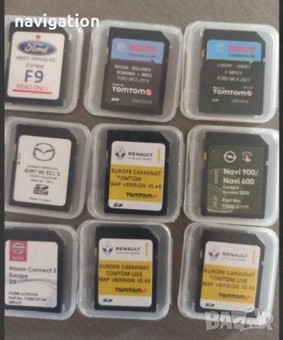 🚘🚘🚘 🇧🇬 SD card 2025 Рено навигация карта TomTom Carminat LIVE,R-LINK/RENAULT Megane,Clio,Lagunа, снимка 17 - Аксесоари и консумативи - 31081707