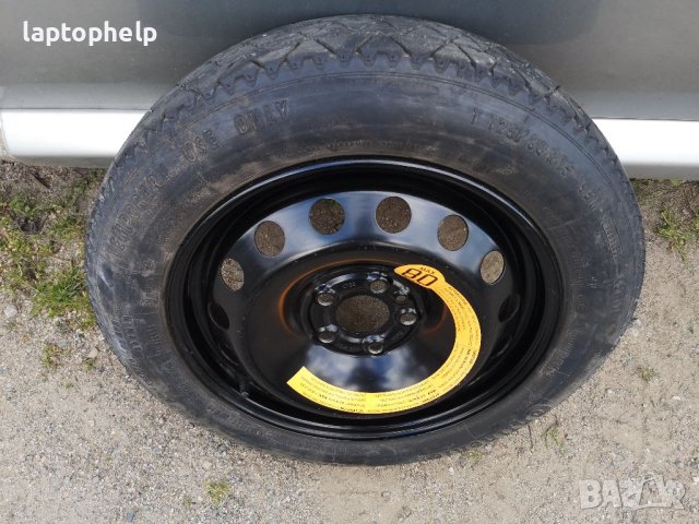 Резервна гума патерица за Alfa Romeo GT 5x98 125/80R15, снимка 3 - Гуми и джанти - 40634761