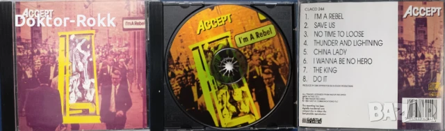 Accept - оригинални и неофициални дискове , снимка 3 - CD дискове - 50871506