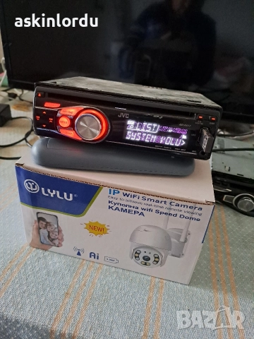 СД за кола JVC KD-R411 4х50 вата USB Aux 