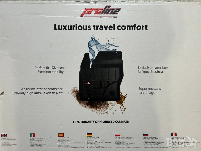 Качествени гумени стелки Pro Line за Опел Мока 2012-2019, снимка 2 - Аксесоари и консумативи - 53408603