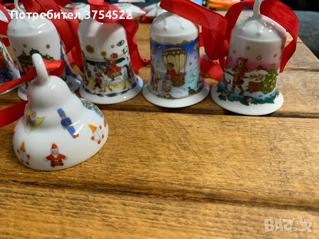 Порцеланови коледни колекционерски украси, снимка 16 - Колекции - 48355997