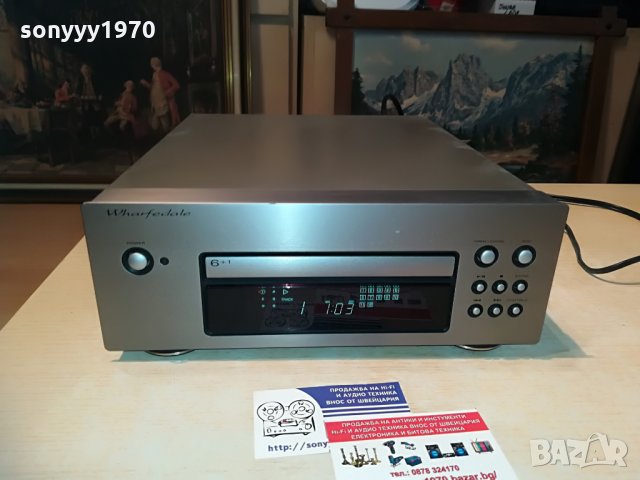 wharfedale s-990 cd pleyer 6+1 disc-uk-внос англия, снимка 6 - Декове - 28692641