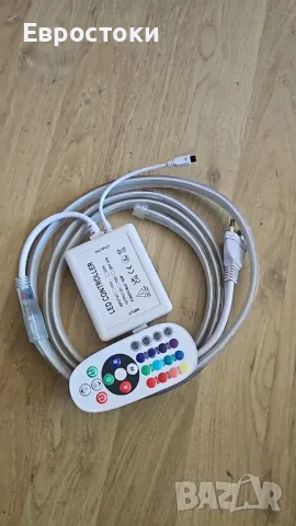 Комплект от 4 RGB лед ленти с едно дистанционно. RGB LED ленти, снимка 6 - Лед осветление - 50181194