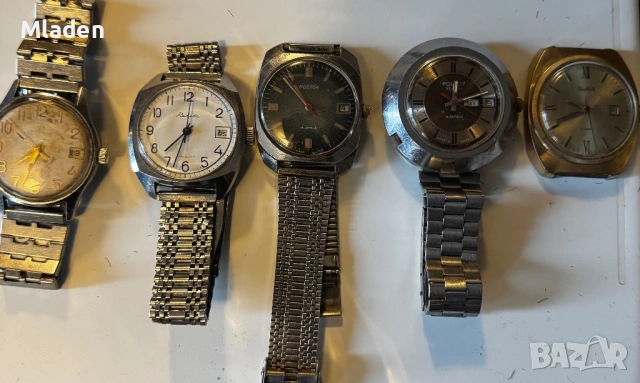 Лот руски автоматични часовници, снимка 2 - Мъжки - 53279127