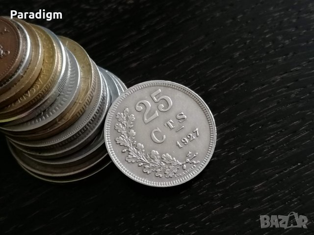 Монета - Люксембург - 25 сантима | 1927г., снимка 4 - Нумизматика и бонистика - 28861192