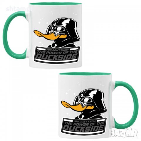 Чаша Star Wars Power of Duckside,Керамична Чаша, Кафе Чай, Игра,Изненада,Подарък,Повод,Празник,Рожде, снимка 2 - Чаши - 38481644