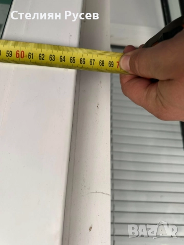 180466 ПВЦ PVC дограма врата 232/65см - цена 151 лв Мшдг   -само лично предаване в Силистра в Силист, снимка 3 - Дограми - 51976068