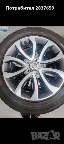 Оригинални джанти за Нисан JUKE-17 цола , снимка 4 - Гуми и джанти - 52862835