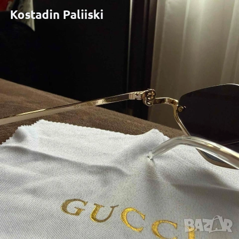 Дамски очила Gucci 100% оригинал, снимка 3 - Слънчеви и диоптрични очила - 53507713