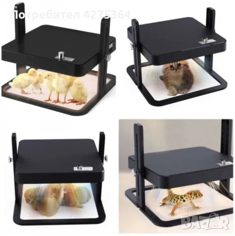 Нагревателна плоча за пиленца – регулируема температура, безопасност и енергийна ефективност, снимка 4 - Селскостопанска техника - 48879852