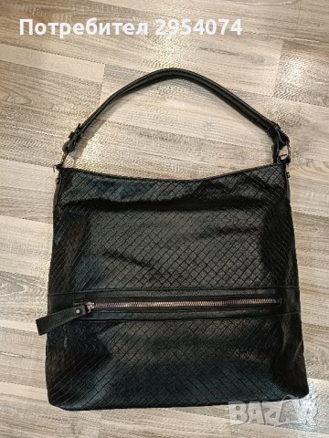 голяма чанта в черно тип торба 25лв, снимка 4 - Чанти - 43894586
