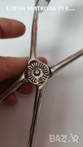 Голяма и тежка щипка за сервиране на храна, снимка 2 - Прибори за хранене, готвене и сервиране - 52697171