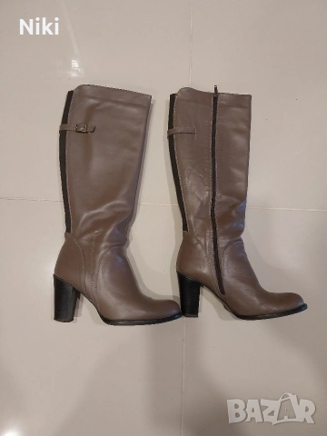Дамски ботуши от естествена кожа., снимка 2 - Дамски ботуши - 53467298
