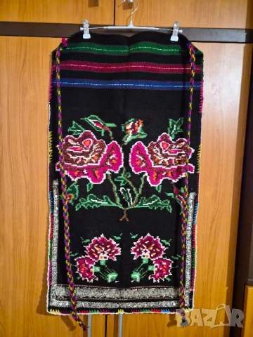 престилка за народна носия ръчно тъкана