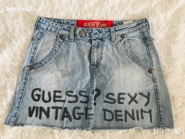 Дънкови поли, снимка 2 - Поли - 28955396