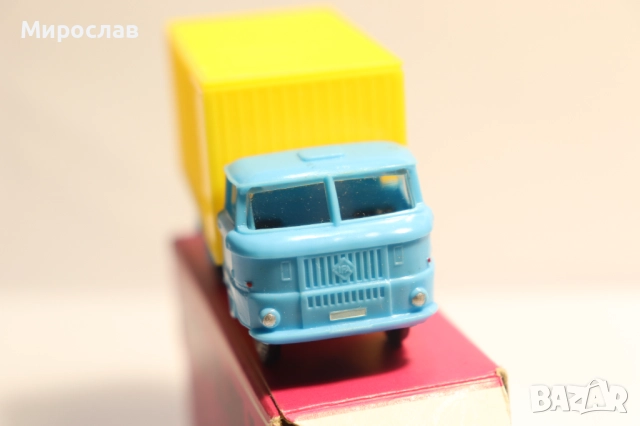MINI CAR 1/87 H0 IFA ИФА ФУРГОН КАМИОН МОДЕЛ, снимка 4 - Колекции - 52772811
