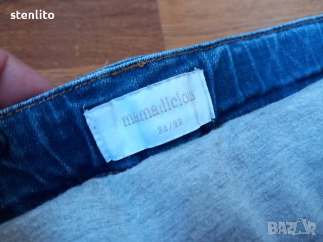 Дънки за бременни Mama Licious р-р 26/32, снимка 11 - Дрехи за бременни - 43551050