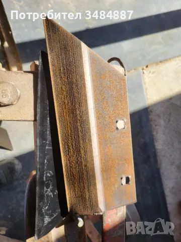 Лемежи за плуг от ресиорна шина междуболтово разстояние 100мм., снимка 2 - Селскостопанска техника - 48905307