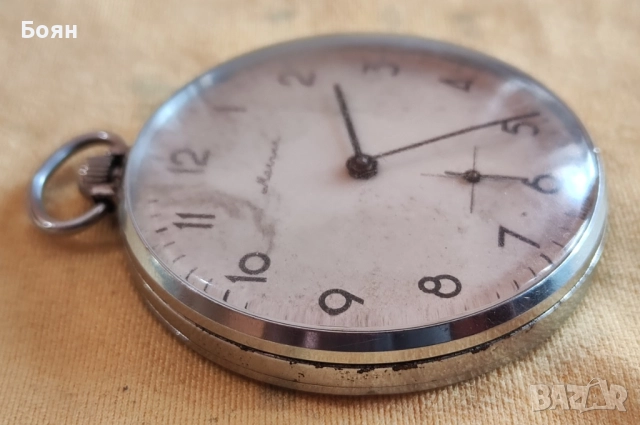 Лот джобни съветски / руски часовници Молния 3602, снимка 11 - Джобни - 52364399