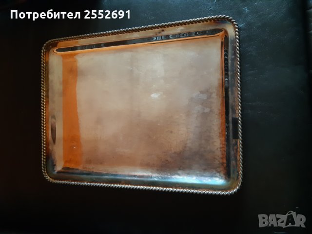 Посребрен съд., снимка 2 - Антикварни и старинни предмети - 28556356