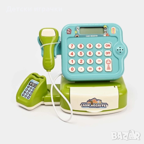 Касов апарат с баркод четец и кошница, с калкулатор , снимка 4 - Други - 52684336