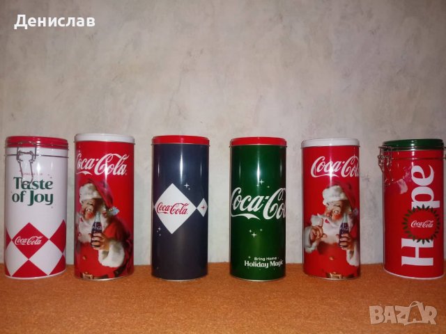 НОВИ метални кутии на Кока Кола, снимка 1