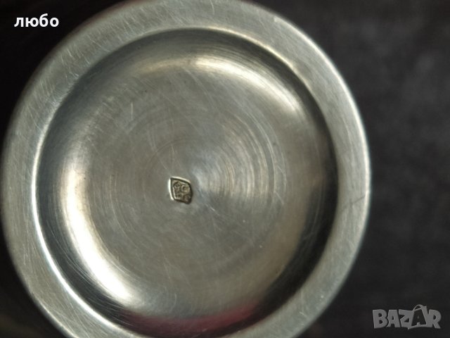 Комплект от Сребърни Чашки-МИНЕРВА Франция Проба Сребро 0,950 от 30/г.на Със Оригиналната си Кутия , снимка 17 - Антикварни и старинни предмети - 39550616