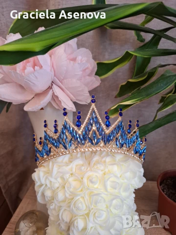 Сватбени Корони- Тиари , снимка 14 - Аксесоари за коса - 51185121