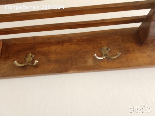 Стара Соц Дървена Закачалка., снимка 8 - Антикварни и старинни предмети - 43554615