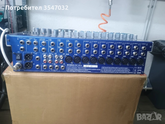 Пулт YAMAHA MG16 6FX, снимка 8 - Ресийвъри, усилватели, смесителни пултове - 53252977