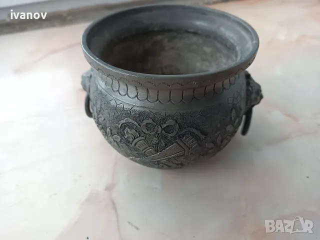 Цинков съд, кашпа