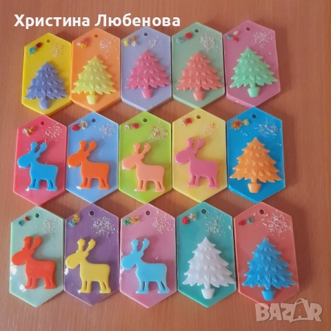 Коледни сапунчета , снимка 2 - Коледни подаръци - 51937891