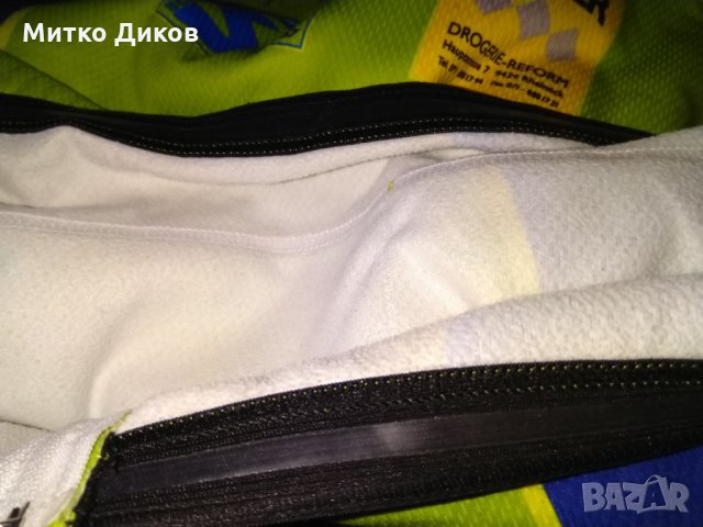 Колездачна тениска маркова на Текси отбор Сигнер силиконов грип дълги ръкави размер М, снимка 12 - Велосипеди - 35466394