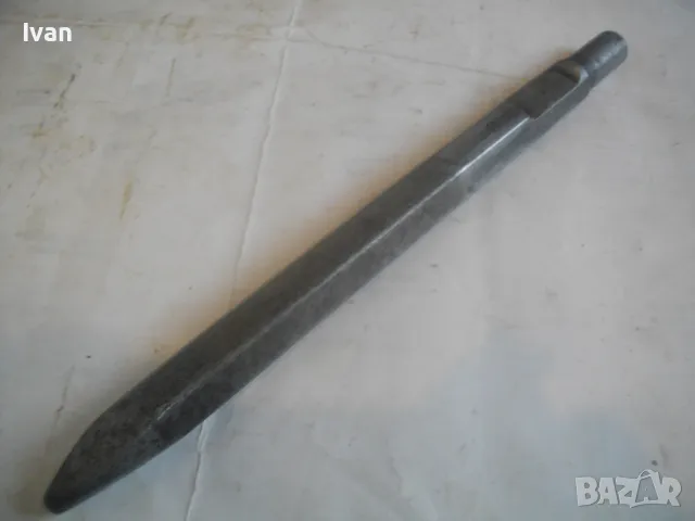 HITACHI HIKOKI ОРИГИНАЛНО ШИЛО СВРЕДЛО ЗА КЪРТАЧ ХИТАЧИ 265х30мм ЗАХВАТ 6-стен с диаметър ф30мм, снимка 4 - Други инструменти - 50245901