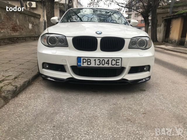 BMW 1серия преден лип спойлер за М броня, снимка 4 - Аксесоари и консумативи - 53118352