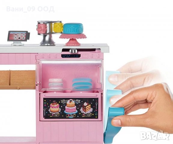 Комплект Барби "Сладкарка", снимка 6 - Кукли - 35119012