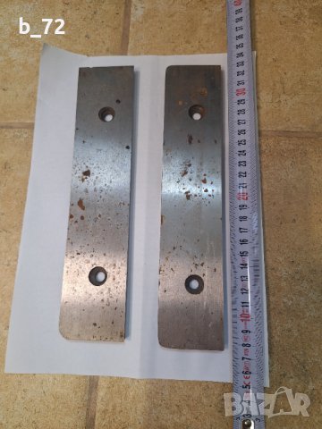Метални плочи за плота на абрихт, щрайхмус, до вала, снимка 2 - Резервни части за машини - 44029888