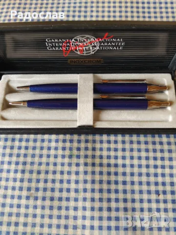 комплект химикалка и молив INOXCROM