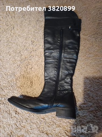 Дамски ботуши тип чизми , снимка 2 - Дамски ботуши - 52859236