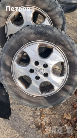 Летни гуми Викинг 195/65/15 със алуминиеви джанти за опел 15 цола