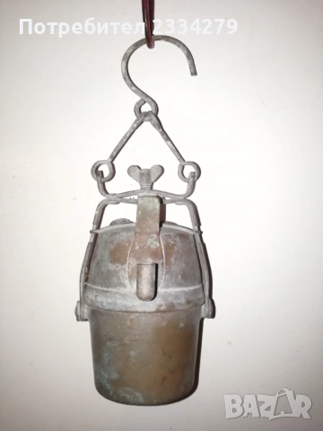 Автентична карбидна лампа-мини, много рядък модел. 