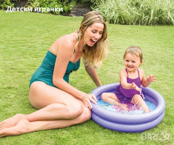 Бебешки надуваем басейн INTEX My First Pools, снимка 2 - Басейни и аксесоари - 50814844