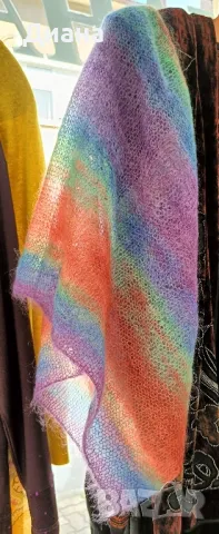 Дамски шалове от естествени материи, снимка 8 - Шалове - 48740609