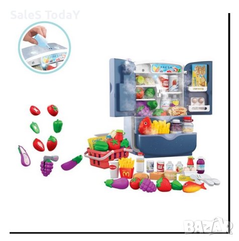 Детски хладилник, звук, светлина и аксесоари, снимка 3 - Образователни игри - 43193622