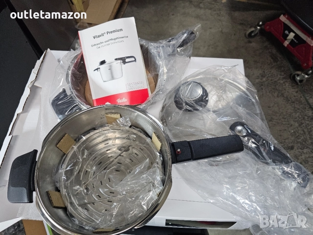 Тенджери Под налягане Тенджера под налягане VITAVIT PREMIUM, комплект 2бр.3,5л+4,5л,Fissler , снимка 6 - Съдове за готвене - 52437915