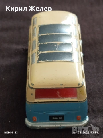 Ретро метален микробус Volkswagen за КОЛЕКЦИЯ ДЕКОРАЦИЯ 28106, снимка 4 - Колекции - 51215453