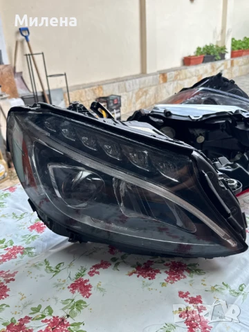 Оригинален преден фар Mercedes Benz C-Class A2059063004, снимка 2 - Части - 51341679